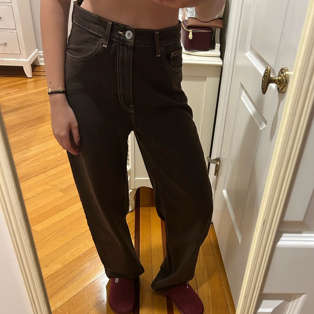 Zara Women's Brown Jeans